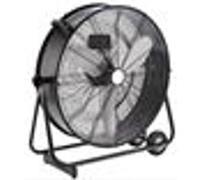 Brasseur d'air Industriel métal - Dio - Ø60cm- 3 vitesses - 260W - Noir