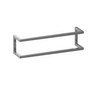 BRAUER Combi Porte-serviettes - 60x15x15cm - horizontal/vertical - inox brossé AE-HBA60NG