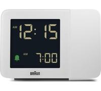 Braun BC 015 W-DCF Réveil radio à projection blanc