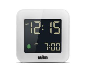 Braun BC08W Klassik réveil numérique