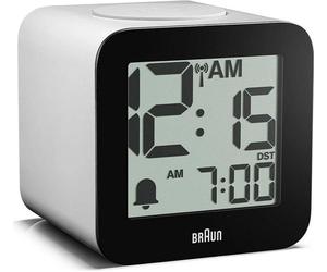 Braun - BC25WP-DCF - Réveil - radiocommandée - numérique - blanc