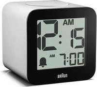 Braun - BC25WP - Réveil - Quartz - numérique - blanc