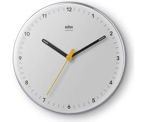 Braun - BC26W-DCF - Horloge Murale - radiocommandée - analogique - blanc