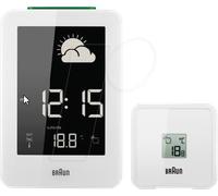 BRAUN BNC013WHRC - Station météo sans fil, numérique blanc