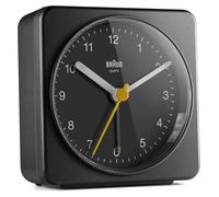 Braun Classic BC03 - Réveil - carré - quartz - bureau - noir