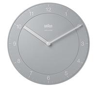 Braun BC06G-DCF Horloge murale classique radiocommandée 20 cm gris