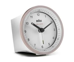 Braun - Réveil analogique BC07, rose/blanc 4007218670991