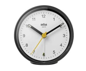 Braun - Réveil analogique BC12, noir/blanc 4007218670496