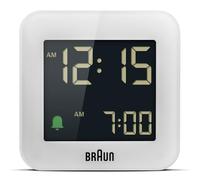 Braun BC08W Klassik réveil numérique