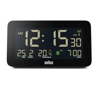 Braun Réveil BC10B-DCF radio-piloté DCF – date, mois, température – alarme crescendo – noir