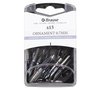 BOITE 15 PLUMES ORNAMENT