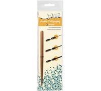 Brause 17003B Sachet 1 porte-plume et 3 plumes calligraphie arabe (1/2/3mm)