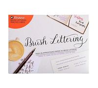 Brause 197B - Une pochette de 15 fiches d'apprentissage au brush lettering 21x29,7 cm