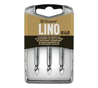 Brause 300848B Plumes linogravure et gratter pr porte-plume Boîte 3 Gouges