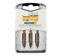 Brause 317010B - Boite de 3 plumes de calligraphie arabe 1mm