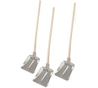 BRB 3 pelles à bord en aluminium avec manche, longueur 1300 mm, manche en bois de frêne
