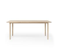 Brdr. Krüger Arv Table de Salle à Manger 90 x 180 cm Chêne Blanc Huilé