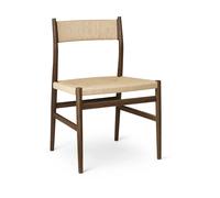 Brdr. Krüger Chaise Heritage dossier et assise tressés Cordon en papier de chêne fumé