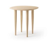 Brdr. Krüger Table d'appoint Jari Ø 45 cm Chêne huilé