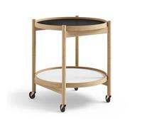 Brdr. Krüger Table roulante Bølling Tray Table model 50 base. structure en chêne huilé