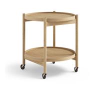 Brdr. Krüger Table roulante Bølling Tray Table model 50 chêne huilé. structure en chêne huilé