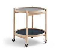 Brdr. Krüger Table roulante Bølling Tray Table model 50 water. structure en hêtre huilé