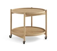 Brdr. Krüger Table roulante Bølling Tray Table model 60 chêne huilé. structure en chêne huilé