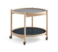Brdr. Krüger Table roulante Bølling Tray Table model 60 water. structure en hêtre huilé