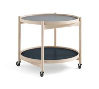 Brdr. Krüger Table roulante Bølling Tray Table model 60 water. structure en hêtre non traité