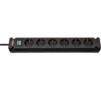 Brennenstuhl Multiprise Comfort-Line Bremounta 6 prises 3 m Noir