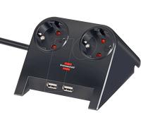 BRE 1153500222 - Chargeur USB Desktop Power avec 2 x USB