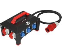 BRE 9150630168 - Répartiteur pour courant de chantier Professional, CEE 400 V / 2