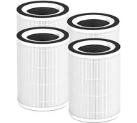 Breabetter Lot de 4 filtres de rechange HEPA Kilo/MR-Kilo, compatibles avec les purificateurs Afloia KILO et KILO PRO, MIRO et MIRO PRO, et MORENTO Purificateur Kilo/MR-Kilo, filtration à 3 étapes