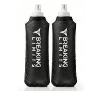 Breaking Limits Flasque Running - Gourde Souple 500ml Course à Pied - Flask | Idéal pour Course à Pied, Trail et Randonnée - Sans BPA - Bouteille Pliable - Gourde Flexible
