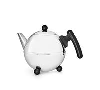 Bredemeijer 1303Z Duet Bella Rond Théière Acier Inoxydable Poignée Noir 0,75 L Noir G
