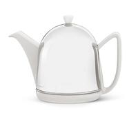 Bredemeijer 1510W Cosy Théière Céramique/Acier Inoxydable Blanc 1 L