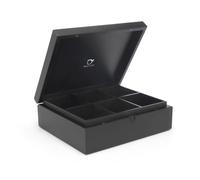 Bredemeijer Boîte à thé 184006 – 6 compartiments – Noir