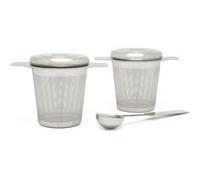 BREDEMEIJER - FILTER - Set de deux filtres à thé avec cuillère mesure