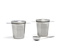 Bredemeijer – Set de deux filtres à thé avec cuillère mesure