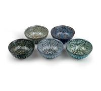 Bredemeijer - Tasses à thé Jara - Lot de 5 - Porcelaine