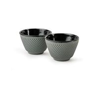 Tasse XILIN 100 ml, set de 2 pc, léger vert, fonte, Bredemeijer
