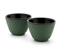 Bredemeijer - Tasses Yuka Fonte Vert - Lot de 2 tasses à thé