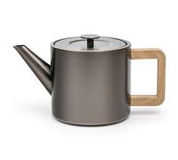 Bredemeijer Théière avec infuseur à thé DUET DESIGN NARVIK 1,1 l, métallisé mat gris, acier inoxidable, Bredemeije