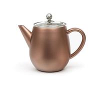 Bredemeijer - Théière double paroi Eva - 1,1 litre - Brun rouille - Avec filtre