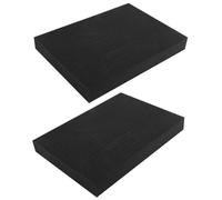 Breeshy 2 Pièces de Mousse à Séparer pour Boîte à Outils, Insert de Mousse Prédécoupée, Mousses D'Ombre Haute Densité 350x250x40mm