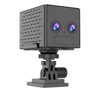 Breeshy 4G HD Mini caméra à double objectif 3000 mAh PIR Vision Mouvement humain Détection IP Surveillance Caméra vidéo