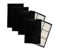 Breeze Filtre de rechange pour purificateur d'air de table Purezone Breeze PECOMPAP. Lot de 2 préfiltres H13 HEPA 4 à charbon actif.