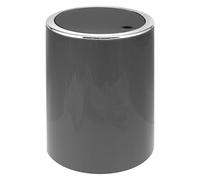 bremermann Bad-Serie Savona Poubelle de salle de bain, en plastique, avec couvercle basculant, 5,5 l