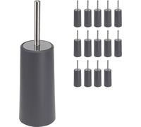 bremermann Brosse WC plastique, set de 15, gris
