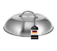 Bremermann Couvercle à hamburger 32 cm // Housse de barbecue cloche à fusion pour hamburger // En acier inoxydable